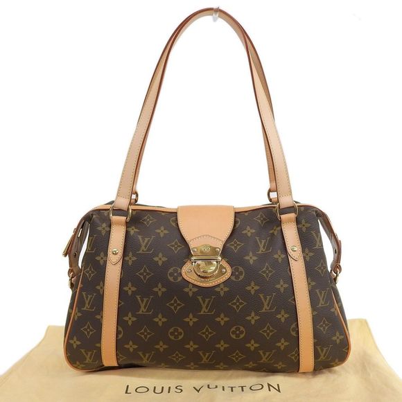 Louis Vuitton Stresa PM Monogram Leather Brown Shoulder Bag - Picture 1 of 6
